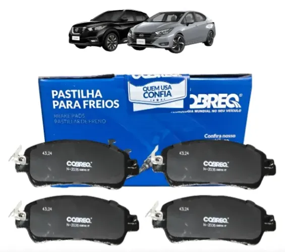 PASTILHA FREIO DT KICKS 1.6 16V 17/ VERSA 21/ Cod 041951