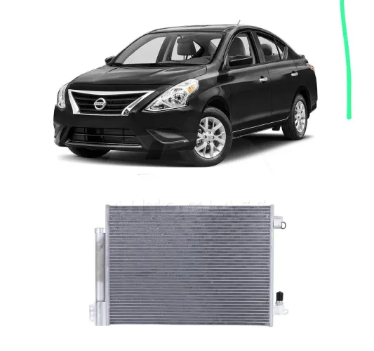 Condensador Nissan Versa 2014/2022 / March 2015/2022 1.0 e 1.6. Aut/ Man.