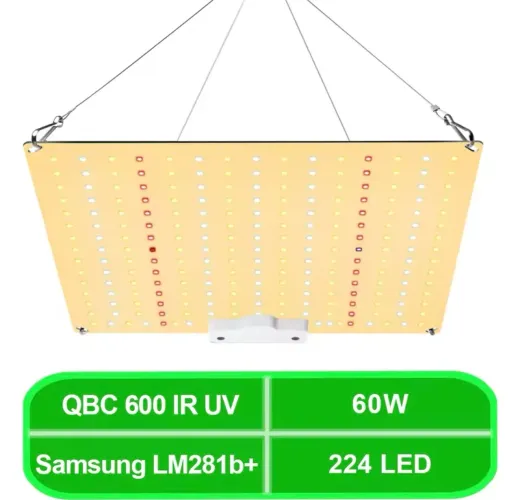 Painel Led Quantum Board Samsung Led Lm281b Grow Up 60w full spectrum