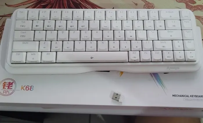 teclado mecanico - usb-c - kemove k68