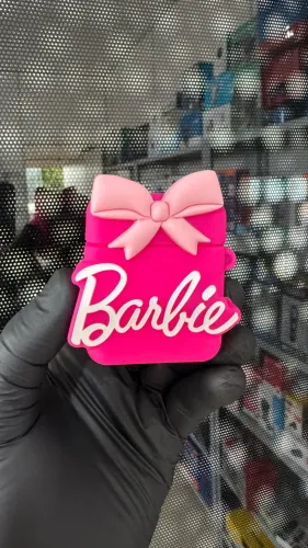 Fone de ouvido bluetooth case da Barbie 