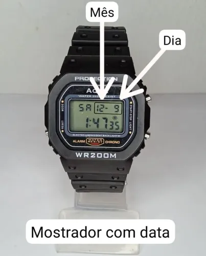 Relógio Digital Esportivo WR200M