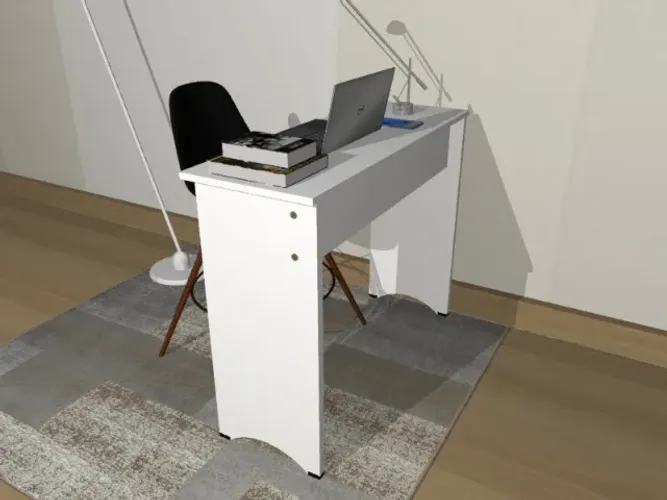 Mesa Escrivaninha Home Office. Ler e Escrever. L67cm x P35cm x A74cm