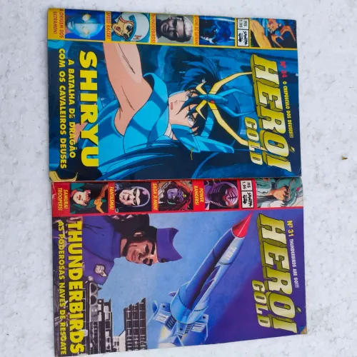 Revistas herói anos 90