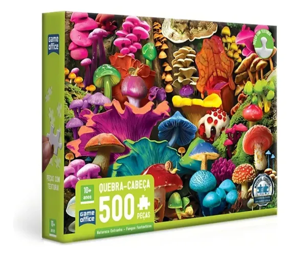 Quebra-cabeça Fungos Toyster 500 peças