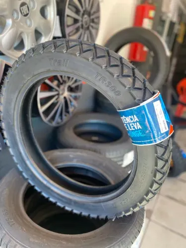 Pneu 110/90/17 marca VIPAL uso c/câmara (instalação grátis)