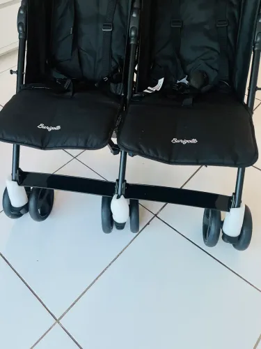 Carrinho duplo para gêmeos burigotto