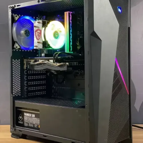 PC Gamer Novo RYZEN 7 + RX 580 + 1 ano de garantia e em até 12x