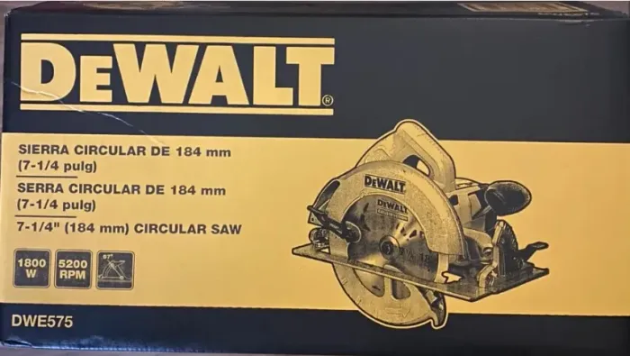 Serra Circular DeWalt 184 mm