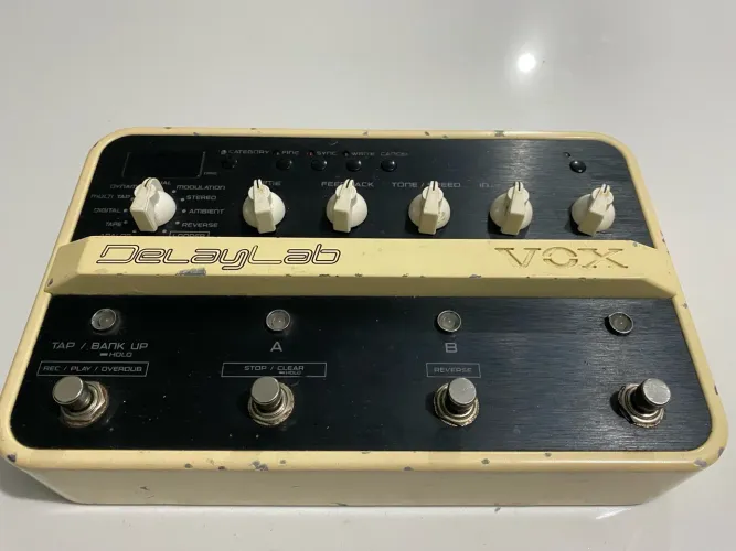 Pedal de Efeito Vox DelayLab