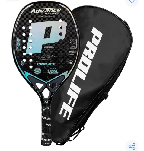 Raquete Beach Tennis Prolife Full Carbono 12k Profissional