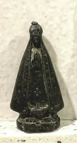 Miniatura Imagem Santinha Antiga.