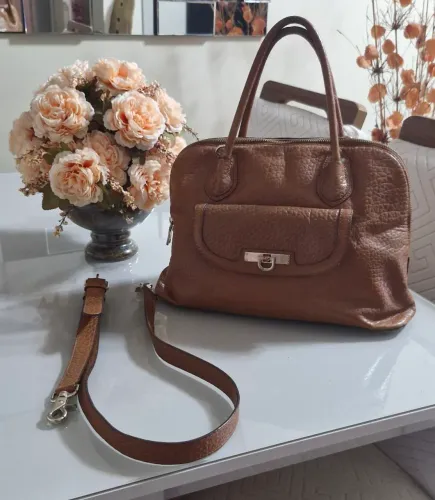 Bolsa de couro 
