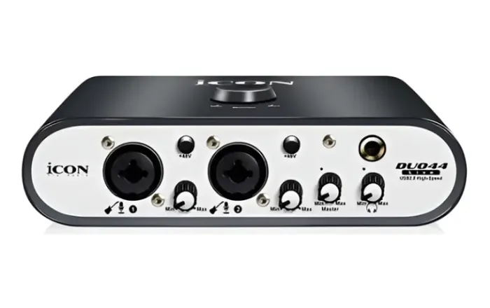 Interface De Áudio Icon Duo44 Live 2 Canais USB MIDI Preto 127-220V