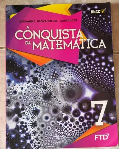 Livro A conquista da matemática 7° ano !