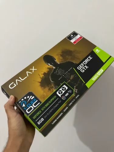 Placa de vídeo GTX 1660 Super EX GALAXY semi nova