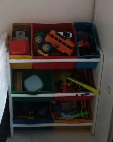 Organizador Brinquedos Organibox 7 Caixas