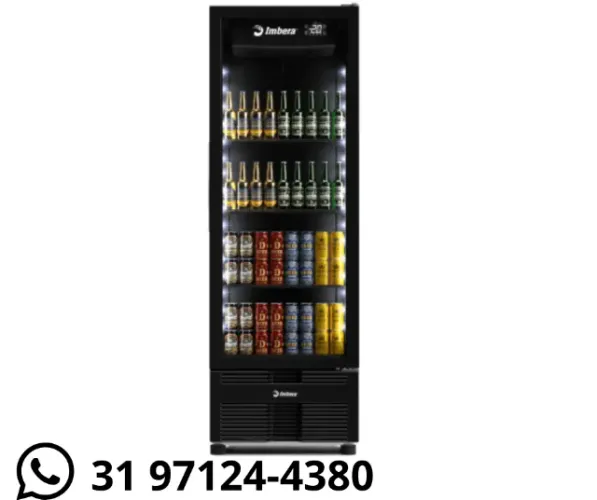 Cervejeira Imbera 560 Litros Porta de Vidro Nova