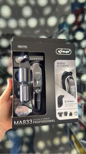 Barbeador elétrico shaver máquina de acabamento e cortar cabelo.
