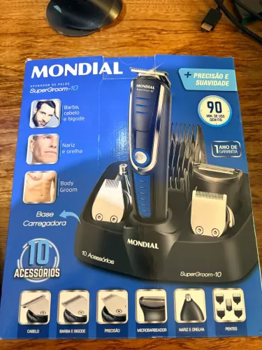 Aparador De Pelos Super Groom 10 Mondial