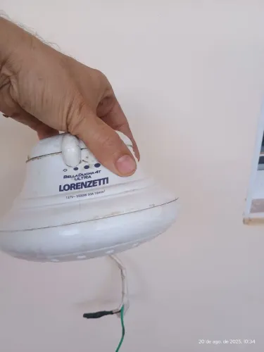 Chuveiro instalado 4 temperatura Lorenzetti