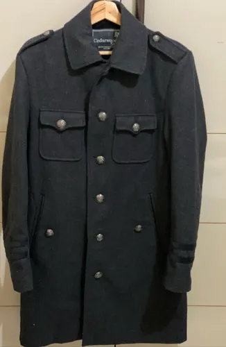 sobretudo inglês original estilo militar