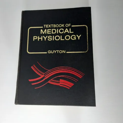 Livro raro "Textbook of Medical Physiology" de Guyton.