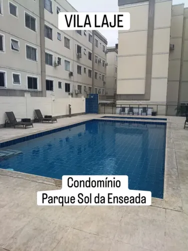 VILA LAJE - APTº 2 QTS - SOL DA ENSEADA