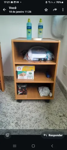 MESA AUXILIAR PARA FISIOTERAPIA / MASSAGEM / ESTÉTICA