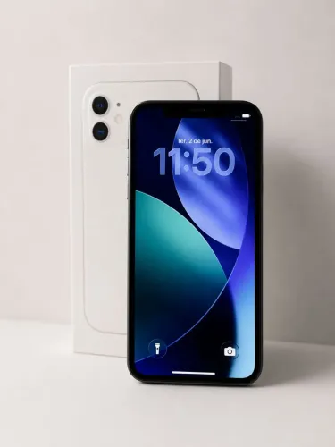 ? iPhone 11 128GB Branco | Face ID OK | Excelente Estado