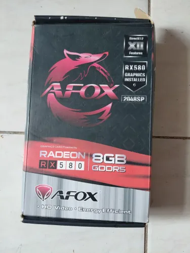 Placa de vídeo Rx580