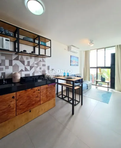 Flat com 1 quarto em Maracaipe