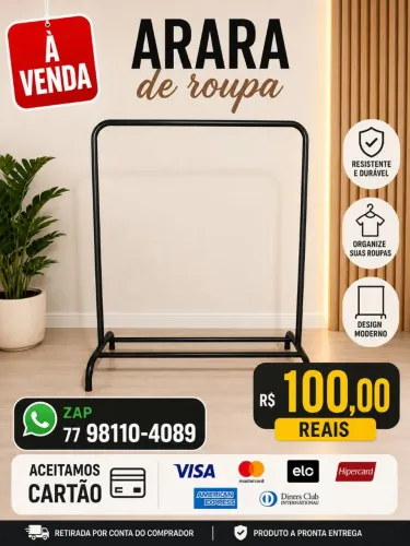 Arara de roupa
