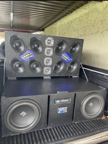 Som automotivo residencial para camionete 