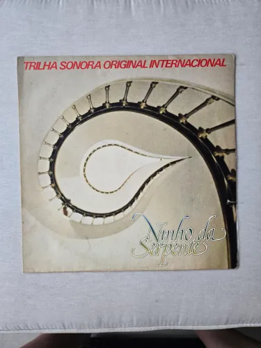 LP Disco de Vinil Trilha Sonora Novela Ninho Da Serpente Internacional 1982