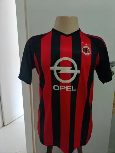 Camisa do Milan 2003/2004 Rivaldo 