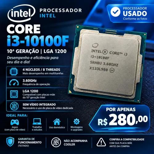 Intel Core i3-10100F