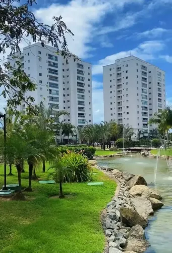 Alugo Apartamento Mobiliado no Jardins de Andaluzia, 3 Quartos, Calhau