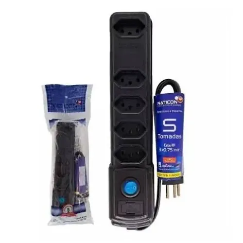 Filtro de linha 4 tomadas