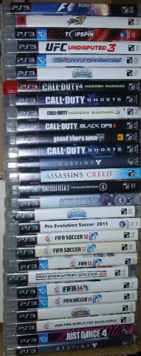 Lote 28 jogos ps3