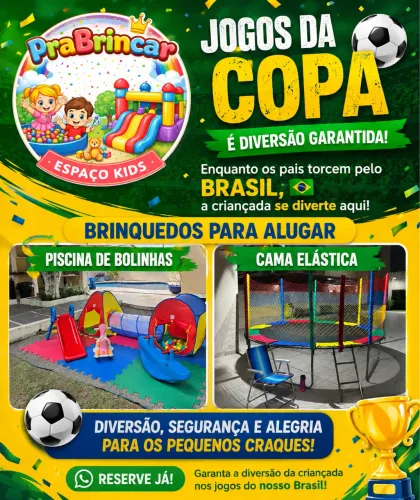 Aluguel de brinquedos em Fortaleza e Região