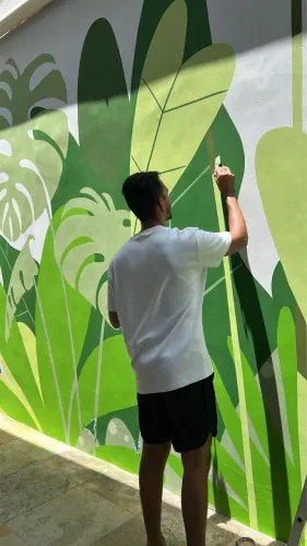 Pintura de Paredes, Pintor, Arte em Parede