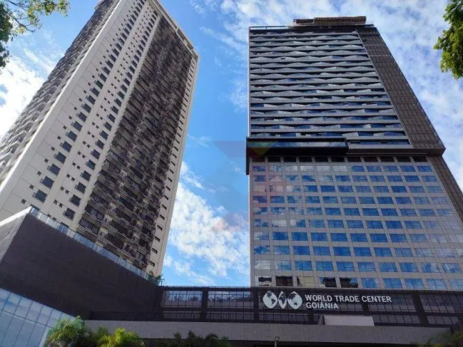 Salas Comerciais para Locação no World Trade Center Setor Marista - Goiânia.