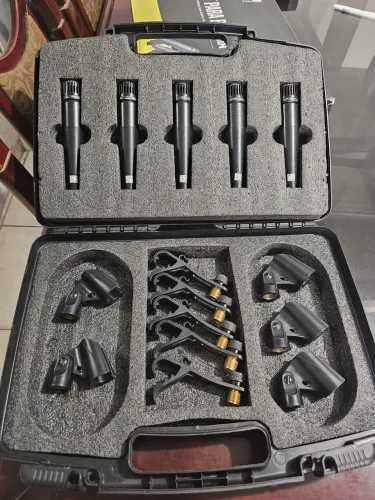 Kit Microfones para bateria Arcano