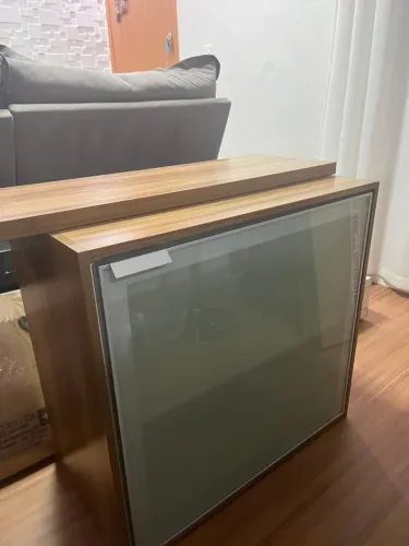 Aparador em MDF com Vidro Jetado