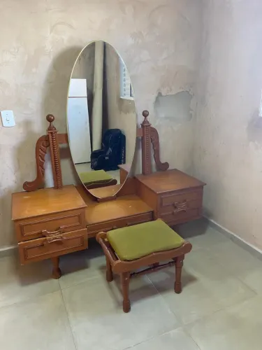 Penteadeira vintage com banco