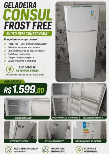 Geladeira Consul FrostFree