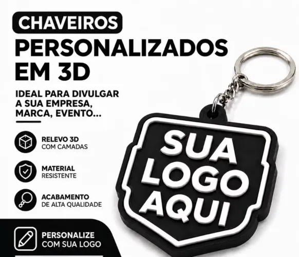 Chaveiros personalizados para a sua empresa