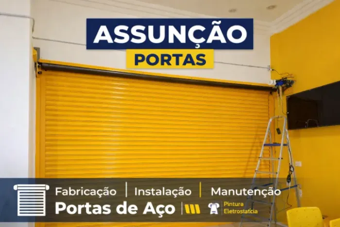 Portas de Enrolar Automáticas e Manuais | Fabricação Própria + Manutenção