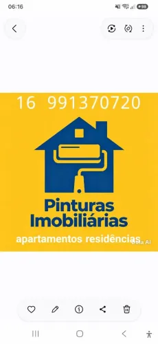 Pintor. Apartamentos imobiliária